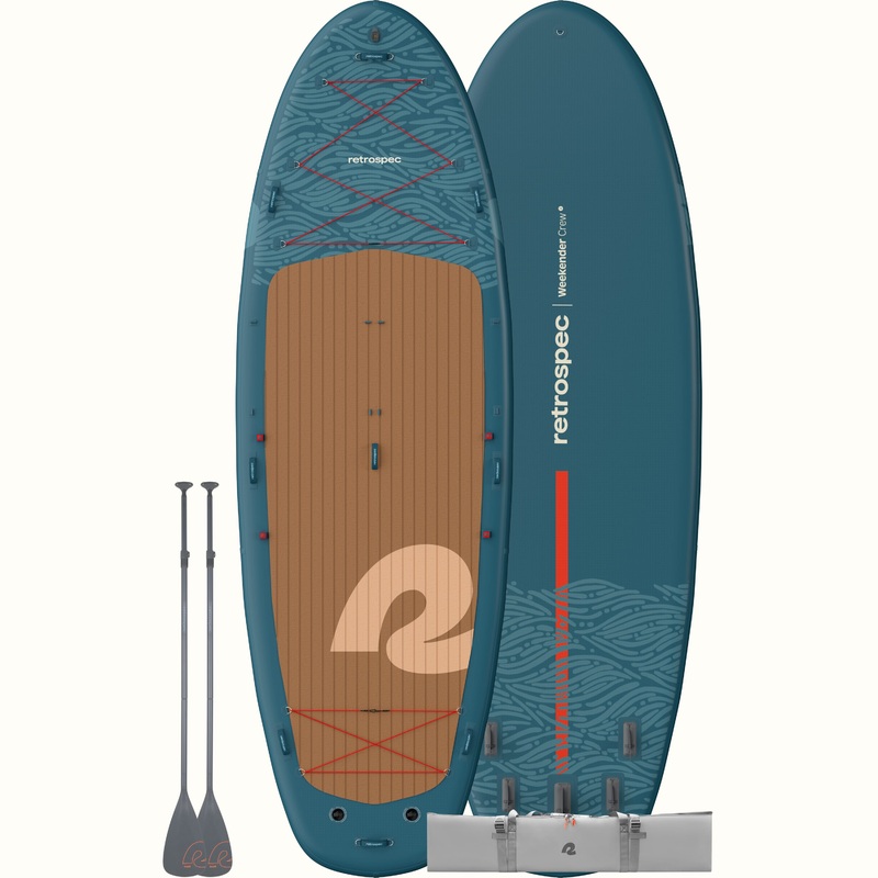 Weekender Crew XL Multi-Person Inflatable Stand Up Paddle Board 15 Aegean Tide