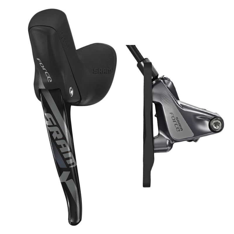 Force 1 Left Hydraulic Brake Lever Force Disc Brake Caliper 950mm Hose Flat Mount