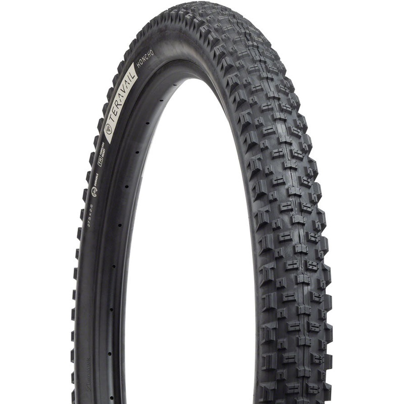 Teravail Honcho Tire – 27.5 x 2.6, Tubeless, Folding, Black, Durable, Grip Compound