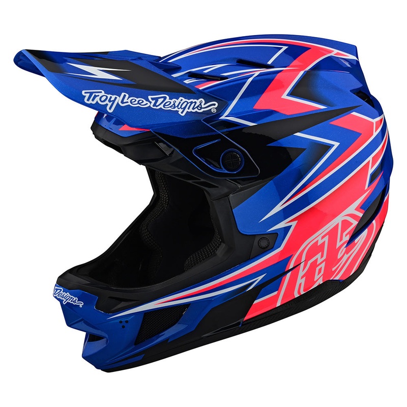 TLD D4 Composite MIPS Helmet – M-L – Volt Blue
