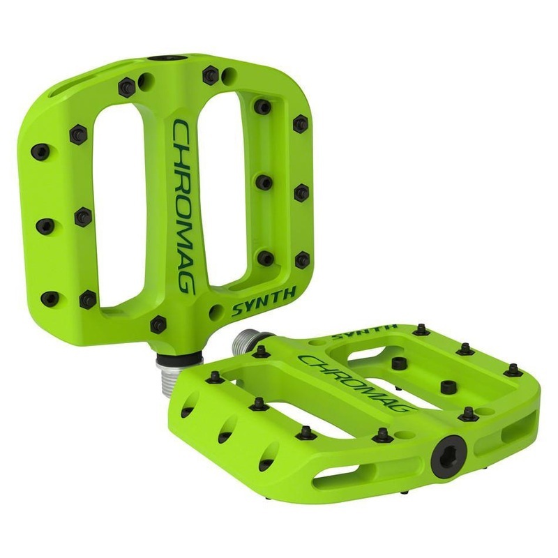 Synth Flat Pedals Black