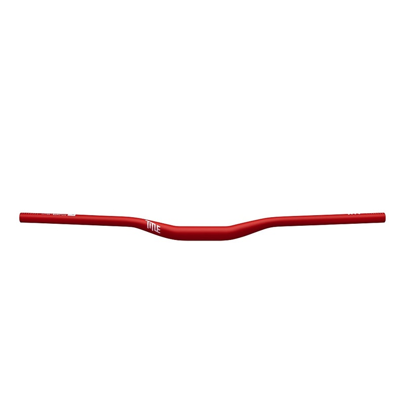 Title MTB AH1 Alloy Bars 31.8 Clamp – 25mm Rise Matte Red