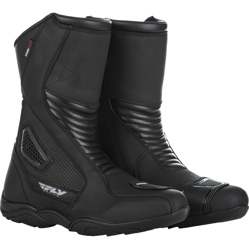 FLY RACING Milepost Boots Black Size 08 – Premium Riding Footwear