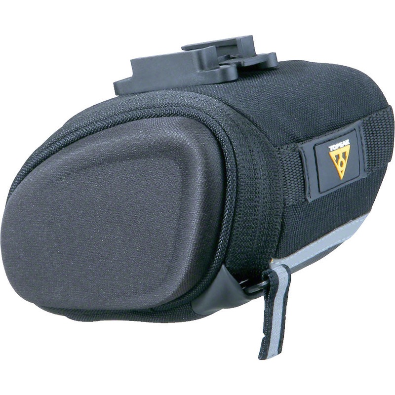 Topeak SideKick Wedge Seat Bag – QuickClick Mount Medium Black