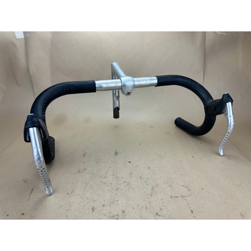 Vintage Drop Handlebars Leather Wrapped Weinman SR