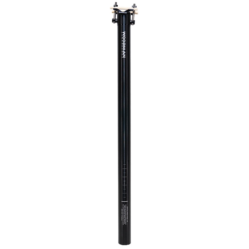 Woodman Post GT2 Long Seatpost Black