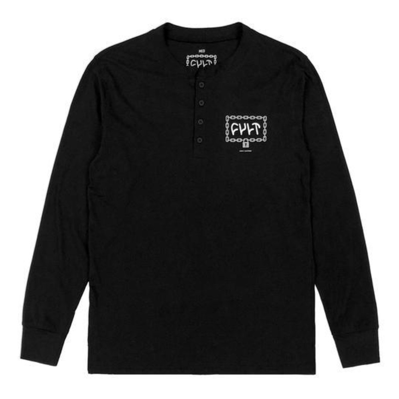 Cult Throw Away The Key Henley Black