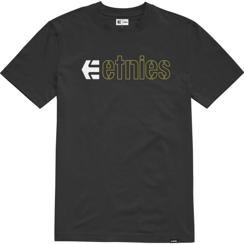 Etnies Kids Ecorp T-Shirt – Black/White/Yellow
