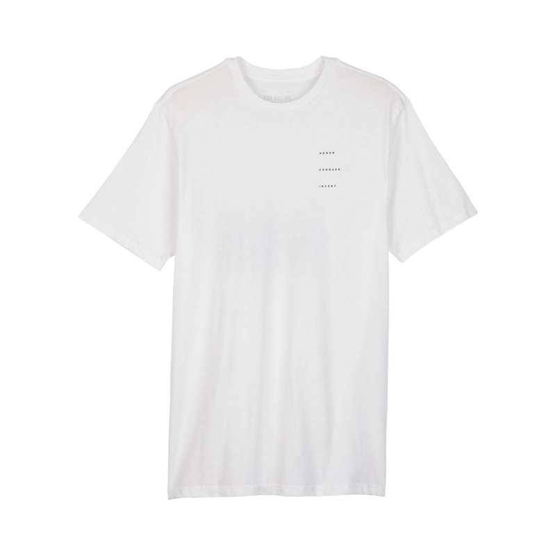 Fox Sipping Premium Short Sleeve Tee – M – Optic White
