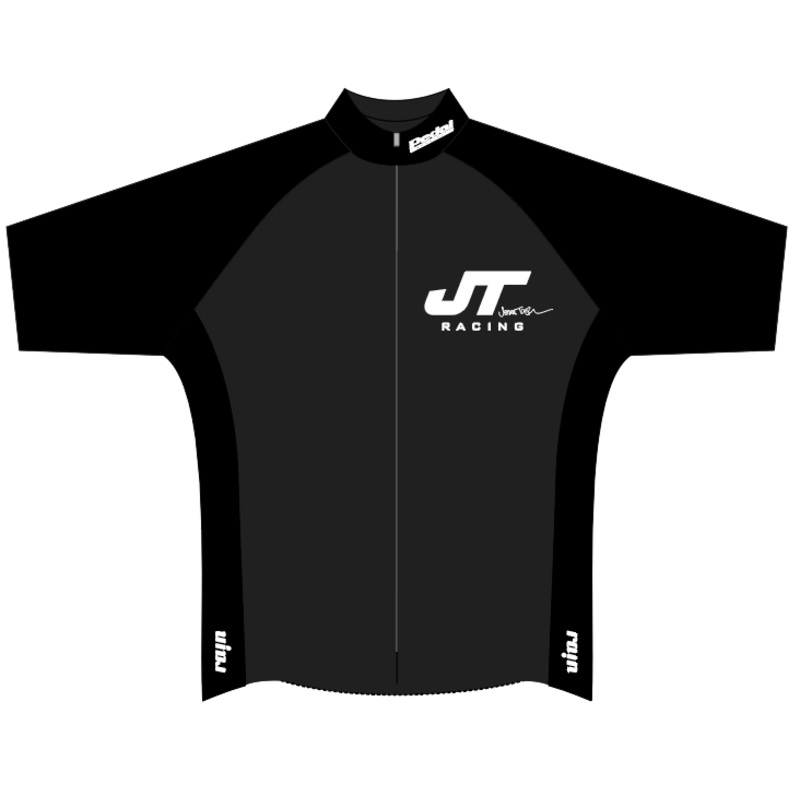 JT Racing RACE JERSEY 1/2 Sleeve-BLACK