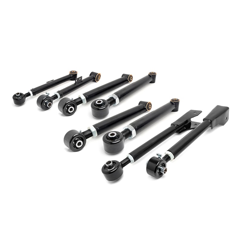 Rough Country | X-Flex Control Arms | Complete Set | Jeep Wrangler TJ (97-06)/Wrangler Unlimited (04-06)  | 11470