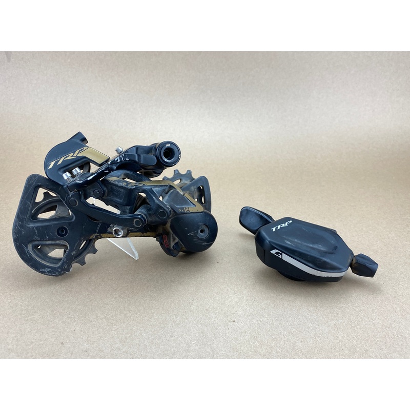 TRP TR12 Gold 12 Speed Rear Derailleur and Shifter Set