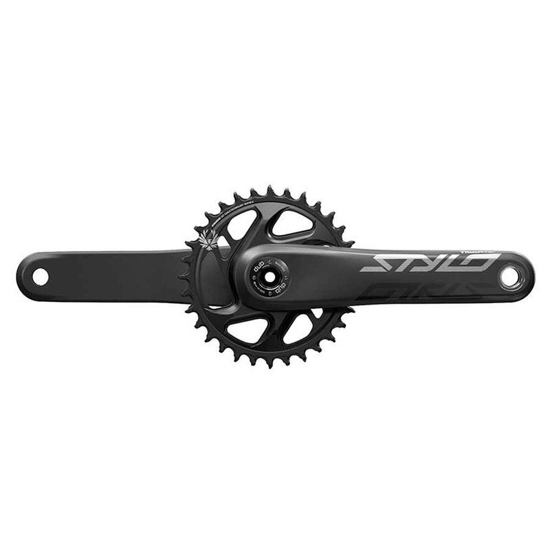 TruVativ STYLO Carbon Eagle Boost Crankset – 170mm 12-Speed 32t Direct Mount DUB Spindle Interface BLK