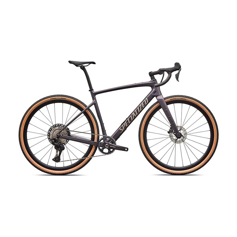 2026 Specialized Diverge Expert Di2 Bike – 56cm, Bike Nebula Metallic/Sandstone Metallic