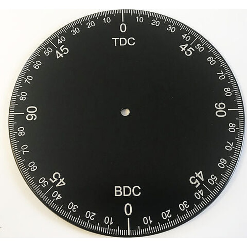 Aluminum Timing Degree Wheel