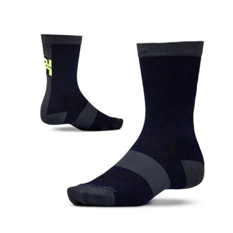 Ride Concepts Mullet Socks – M – Blue – Lime