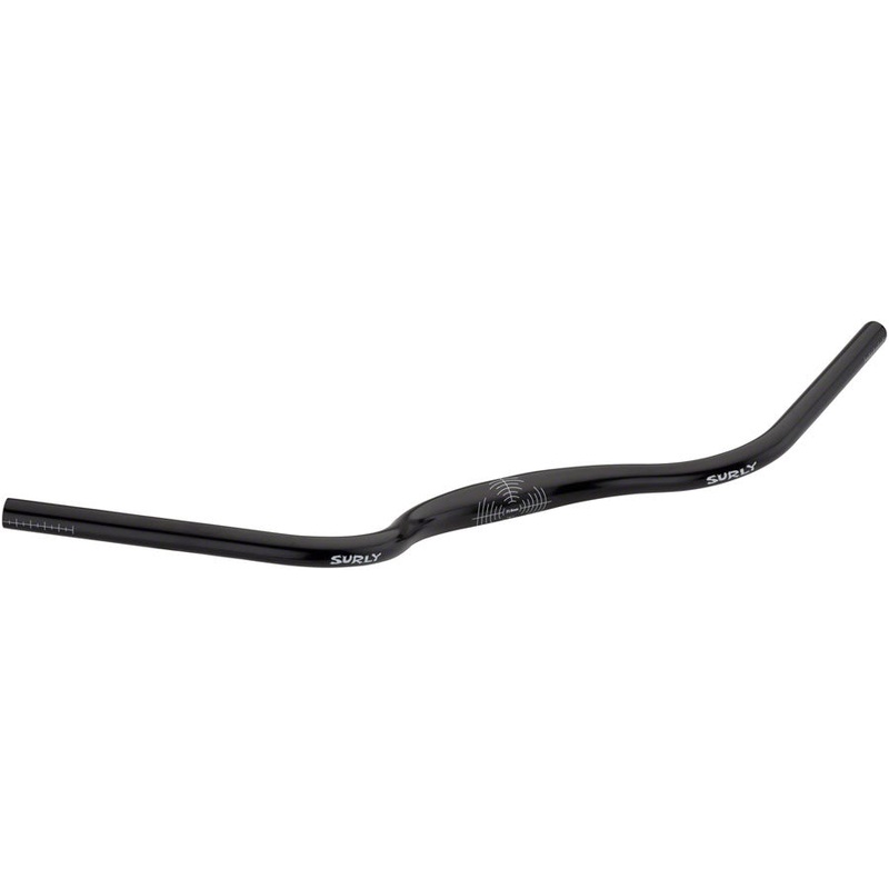Terminal Bar Handlebar – 31.8mm Clamp 735mm Width 40mm Rise Aluminum BLK