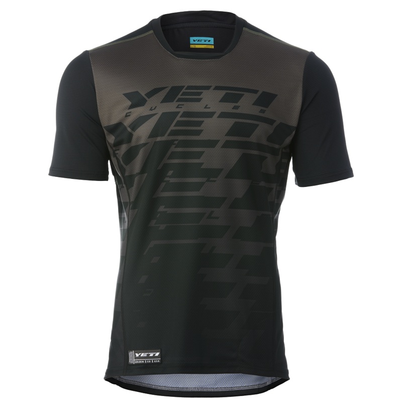 Yeti Enduro Jersey S/S Black/Explode Large