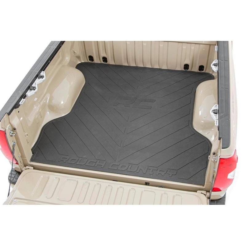 Rough Country | Bed Mat | 5’7″ Bed | RC Logo | Toyota Tundra 2WD/4WD (2007-2021) | RCM681