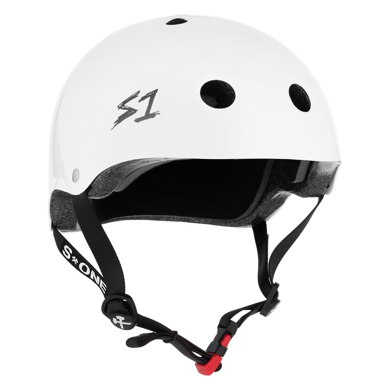 S1 Mini Lifer Helmet – White Gloss
