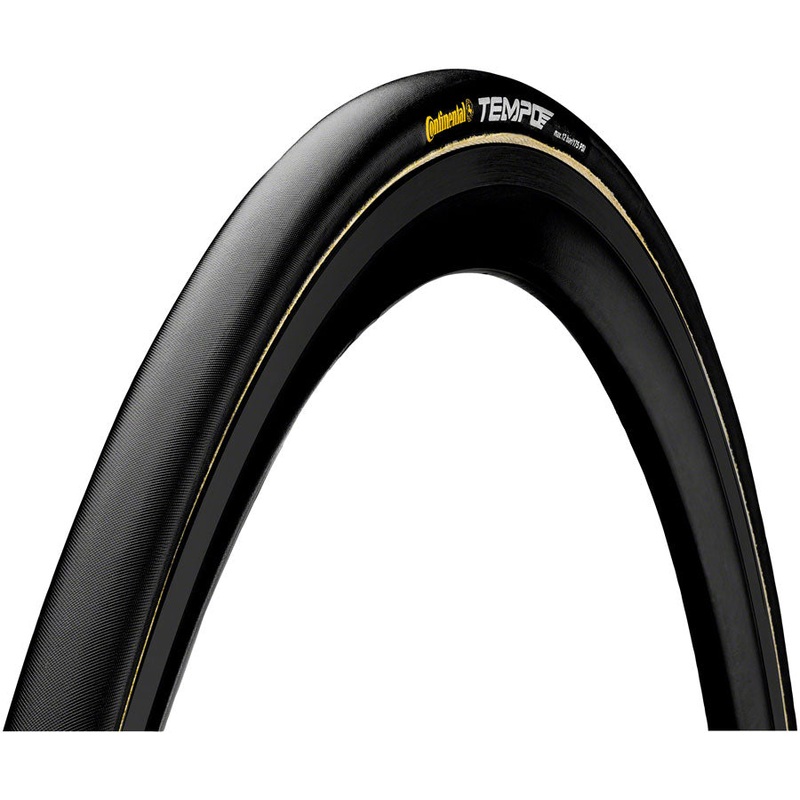 Tempo II Tire – 700 x 22 Tubular Folding Black BlackChili