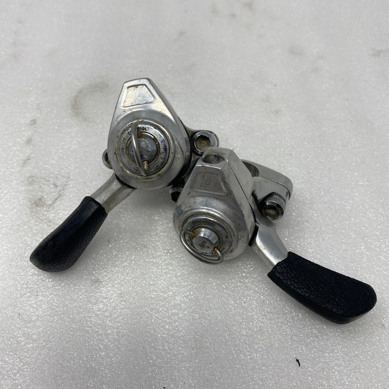 Vintage Shimano SL-M7000 Thumb Shifters Deer Head