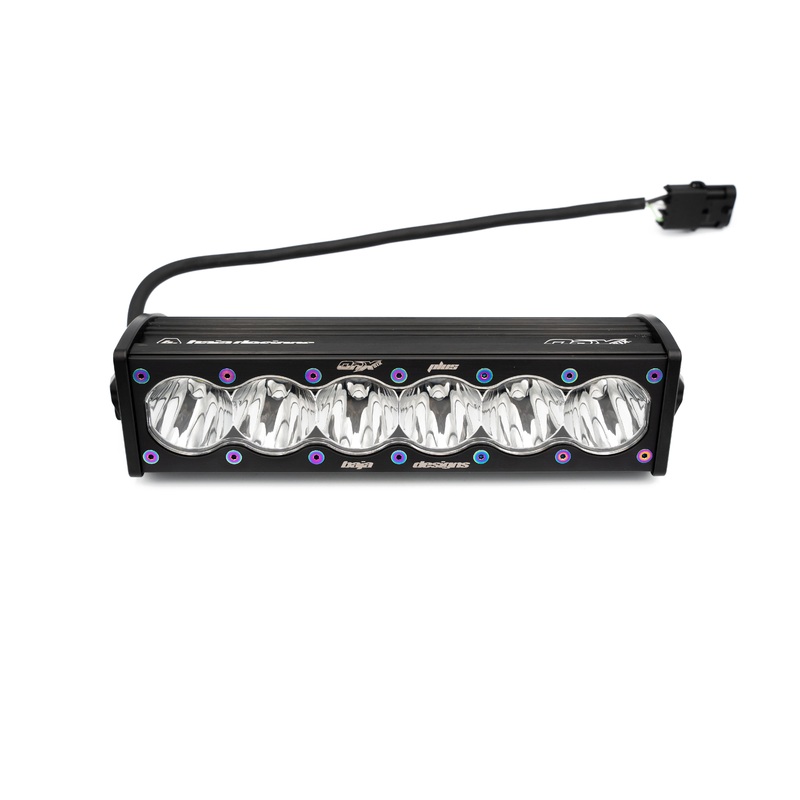 Baja Designs OnX6 Titanium Bolts Rainbow Oil Slick