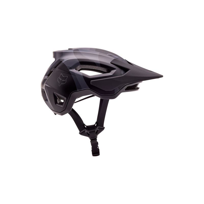 Helmet Fox Racing Speedframe Camo Medium Black/Grey CPSC