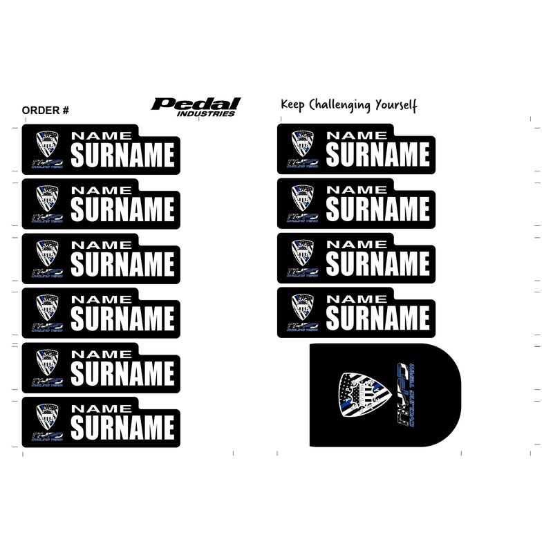 NYPD 2024 ID Sticker Bikes & Gear