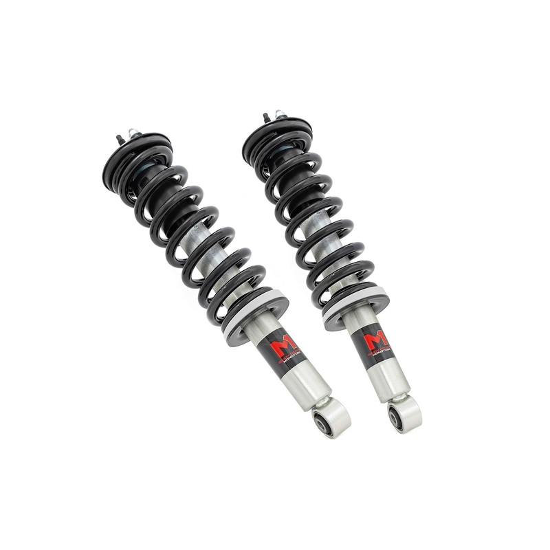 Rough Country | M1 Loaded Strut Pair | 2.5 Inch | Toyota Tacoma 2WD/4WD (1995-2004) | 502126