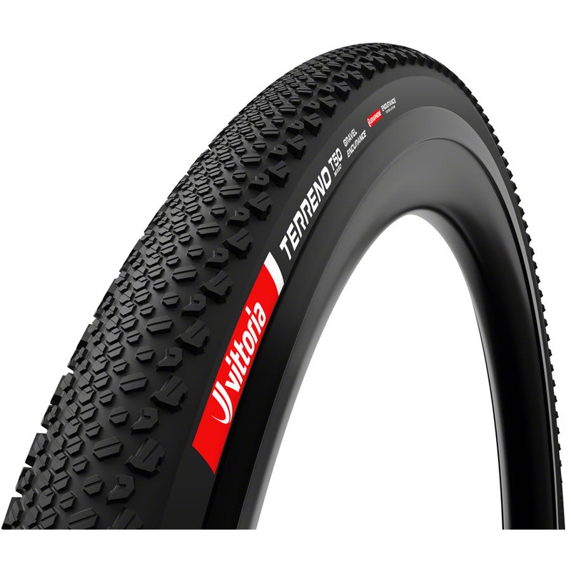 Vittoria Terreno T50 Mixed Tire – 700 x 45, Tubeless, Folding, Black, Gravel Endurance, Graphene, G2.0