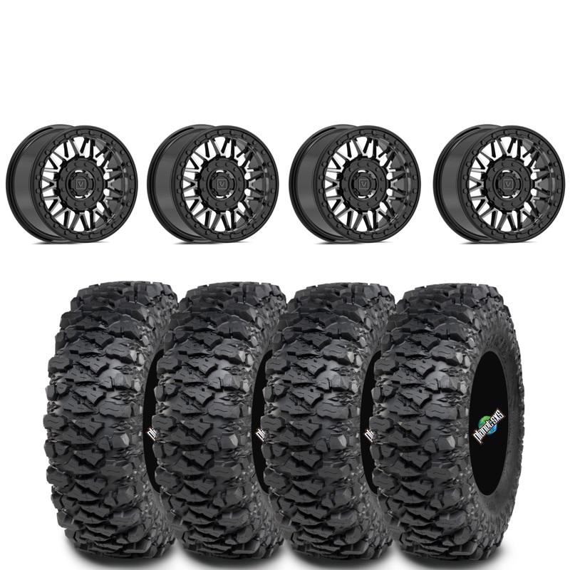 Valor Offroad V08 Dark Tint beadlock on ITP Savage XT | 4/137