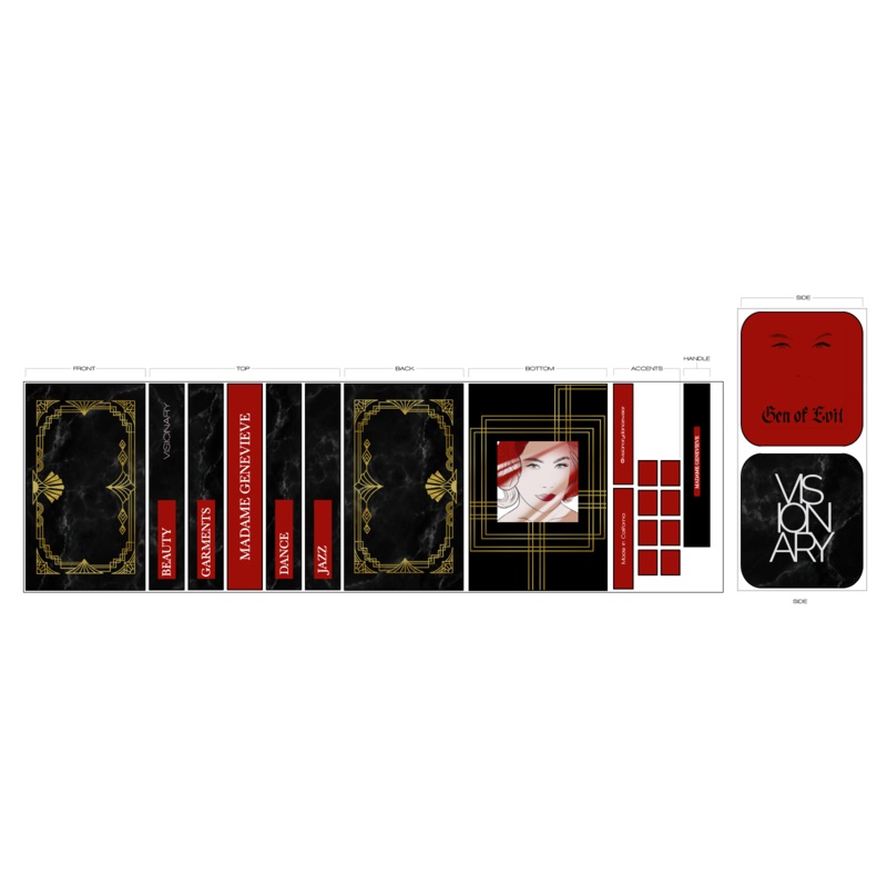 Visionary Dance Bag MADAME GENEVIEVE