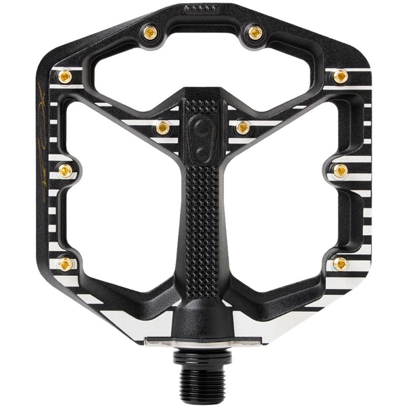 Crankbrothers Stamp 7 Fabio Wibmer Signature Edition Pedals – Platform Aluminum 9/16″ BLK Small