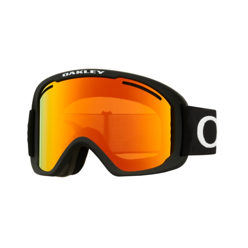 Oakley O Frame Pro 2.0 MTB Goggles – One Size Fits Most – Blacks – Fire Iridium