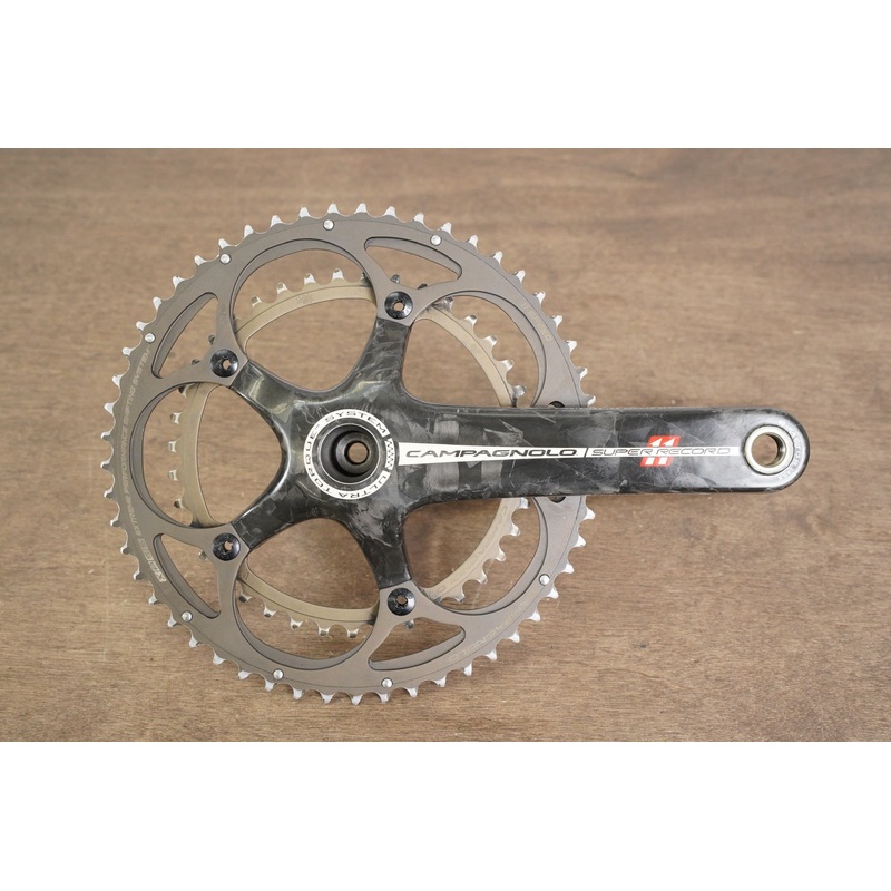175mm 53/39T Campagnolo Super Record 11 Speed Carbon Crankset