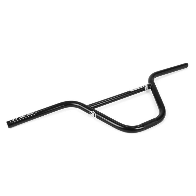 Stay Strong Chevron Straight Race Bars – 8″ Black