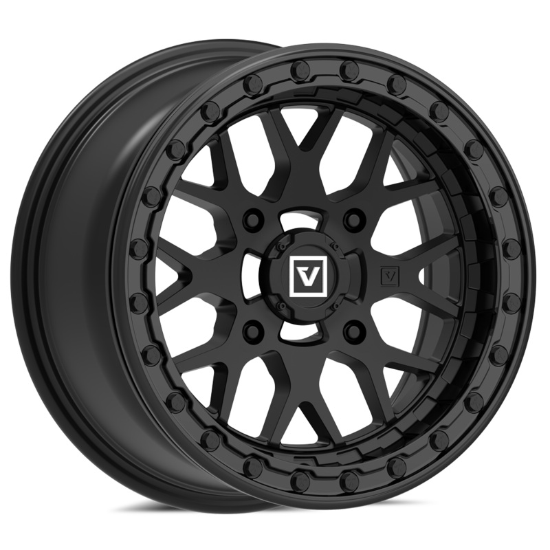 V07 BEADLOCK 15X7 +25MM 4X156 SATIN BLACK
