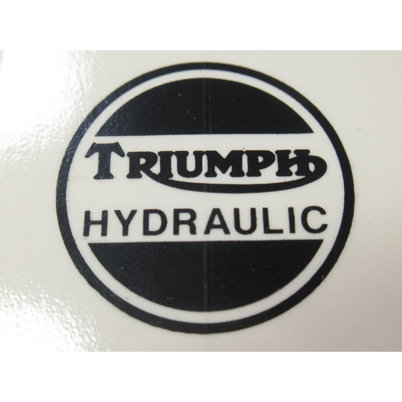 60-4156 Triumph disc brake Hydraulic decal T140 TR7 T150 T160 caliper cover sticker