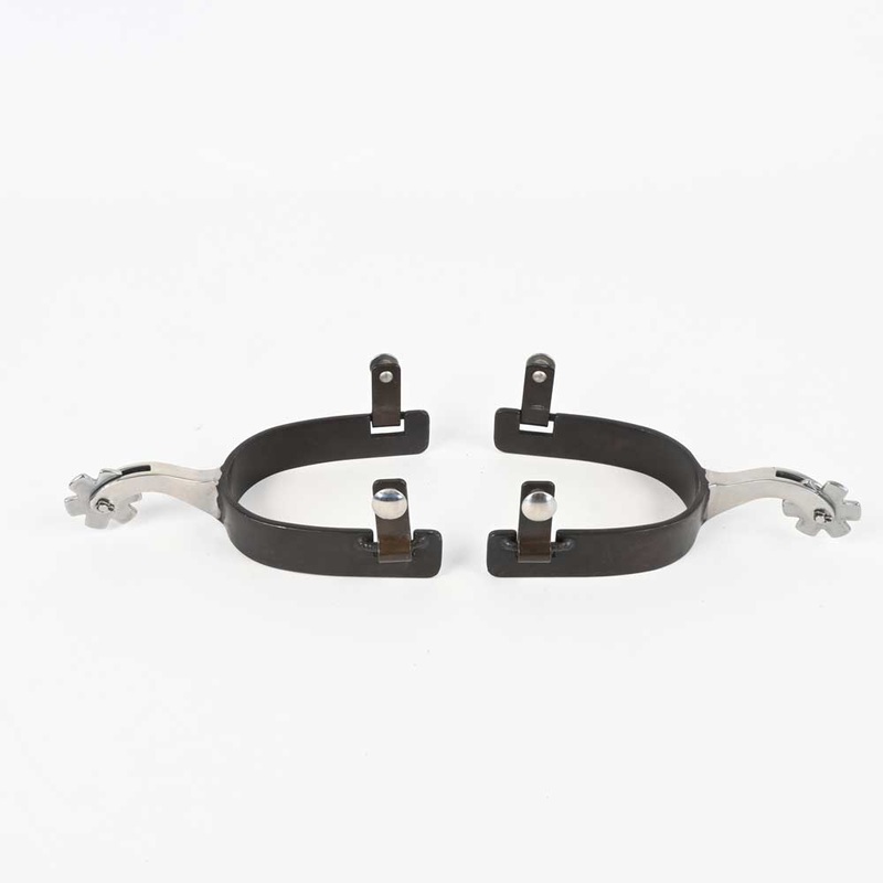 Cowboy Tack Two-Tone Plain Series Men Spurs