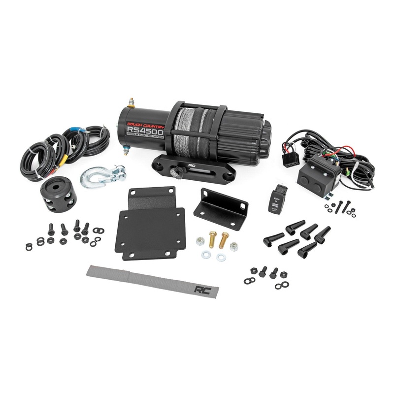 Rough Country | Winch Mount | RS4500S | Honda Pioneer 1000  | 92069
