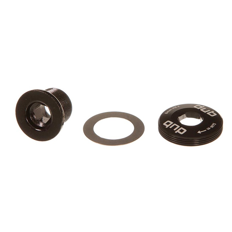 Self-Extracting Crank Arm Bolt Kit – M18/M30 DUB Steel Black