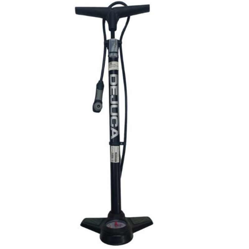 Dejuca pump with gauge yellow mp064