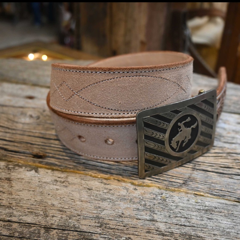 Ryan Gerth Handmade Latigo Belt