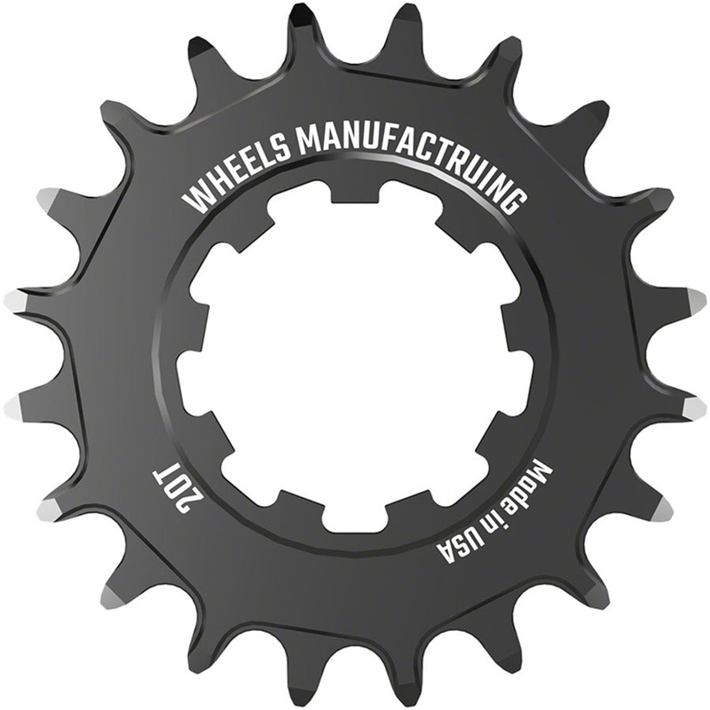 Wheels Manufacturing SOLO-SPEED Cog – 20t Fits SOLO-SPLINE SOLO-XD kits BLK