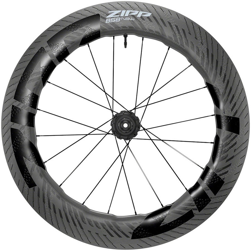 Zipp 858 NSW Rear Wheel – 700, 12 x 142mm, Center-Lock, XDR, Tubeless, Carbon, C1