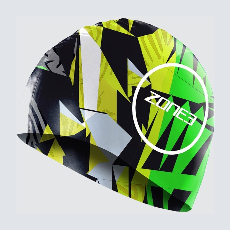 Zone3 Silicone Swim Cap Print – 48g Aztec 3.0