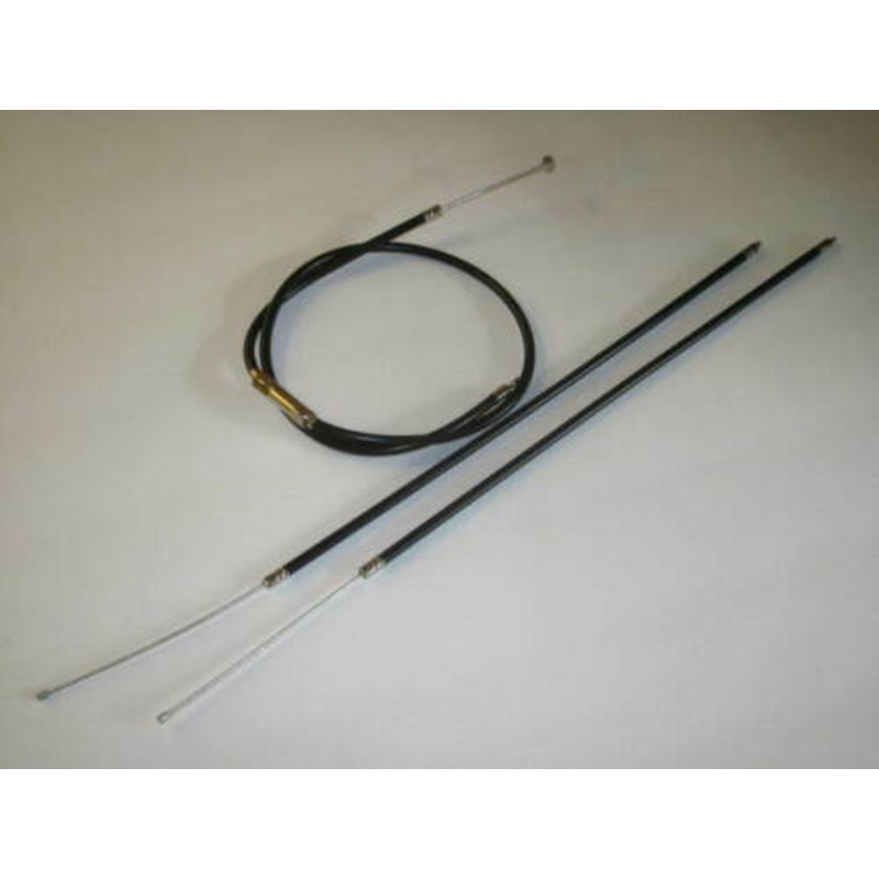 Air cable choke cables set Amal Triumph Norton BSA dual carb set
