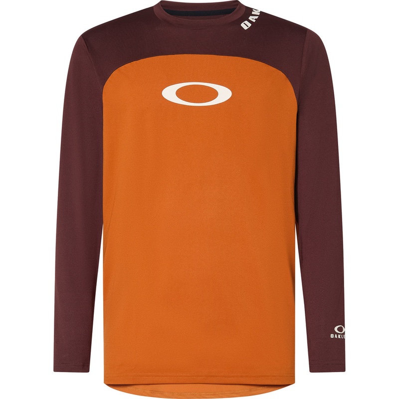 Oakley Free Ride RC Long Sleeve Jersey – XL – Grenache