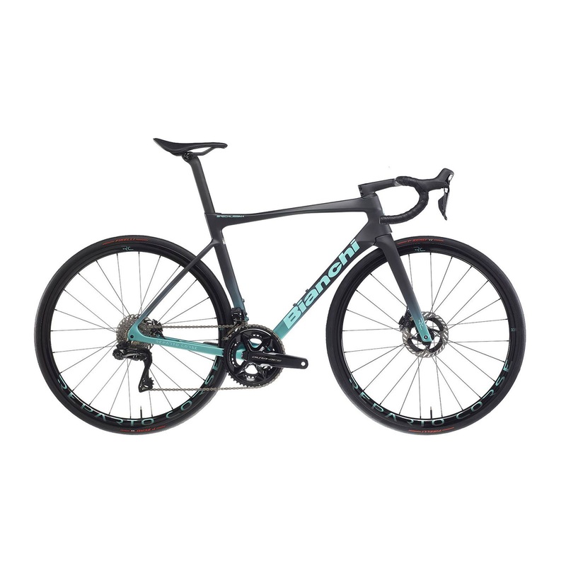 Bianchi Specialissima RC Red AXS MR – Carbon / CK Metallic / CK16